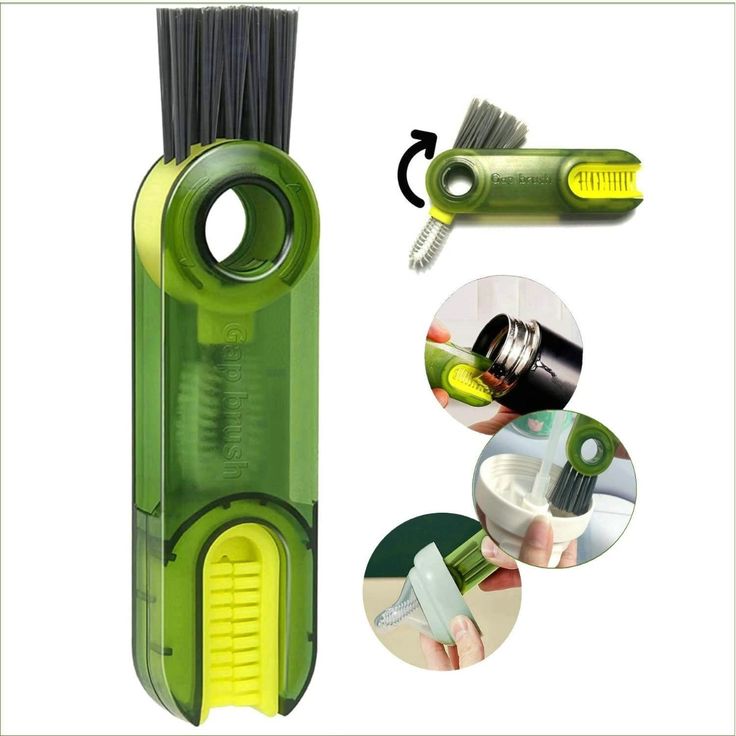 3 in 1 Multifunctional Bottle Gap Cleaner (Pack of 2)
