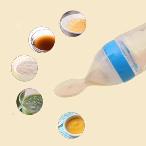 Premium Baby Food Squeeze Feeder Spoon