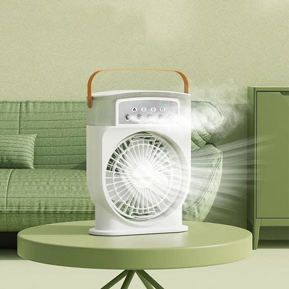 Rechargeable Battery Operated Mini USB Fan With Mist Water Spray