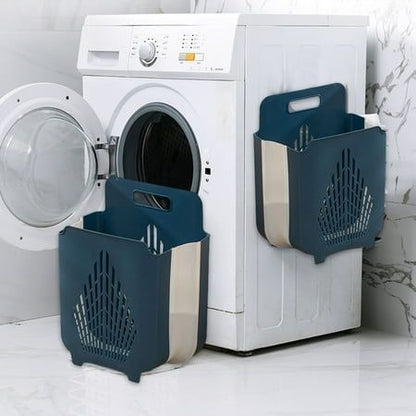 Wall Mounted Foldable Laundry Basket