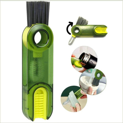 3 in 1 Multifunctional Bottle Gap Cleaner (Pack of 2)