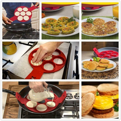 FlipEase Silicone Pancake Ring