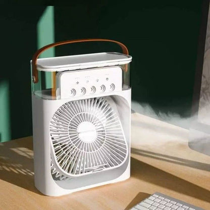 Rechargeable Battery Operated Mini USB Fan With Mist Water Spray