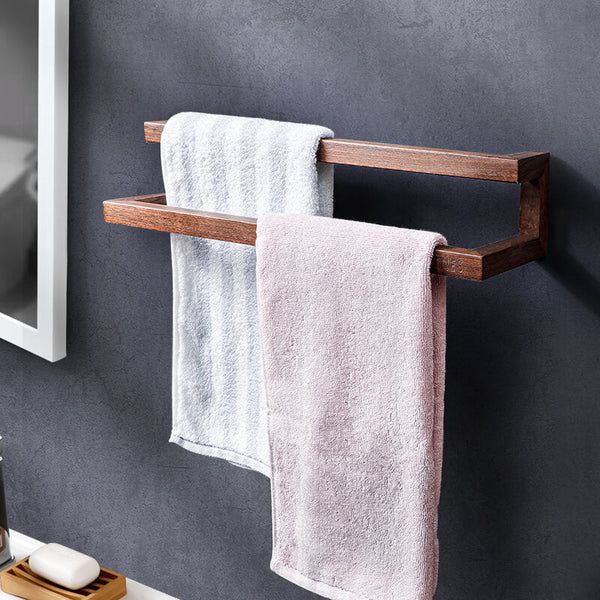 DualEase Towel Rack with Hooks
