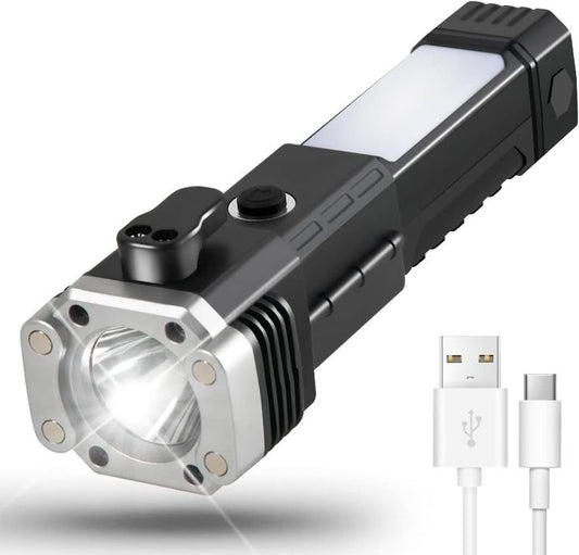 Portable Rechargeable Torch LED Flashlight