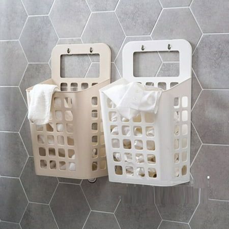 Wall Mounted Foldable Laundry Basket
