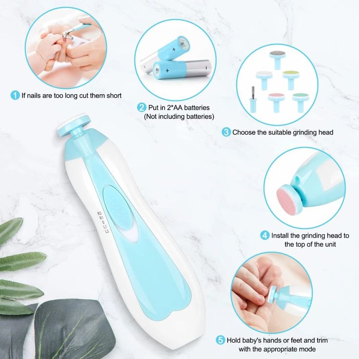 GlowTrim Baby Clippers