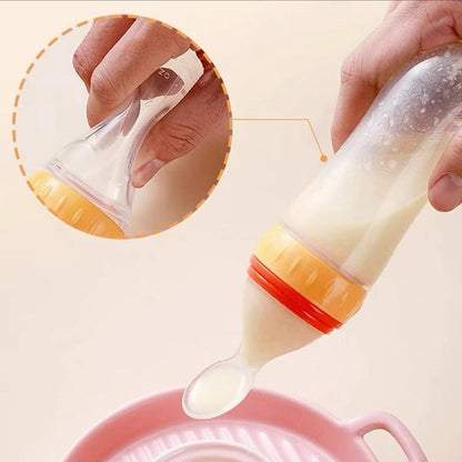 Premium Baby Food Squeeze Feeder Spoon