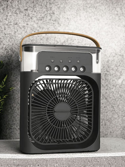 Rechargeable Battery Operated Mini USB Fan With Mist Water Spray