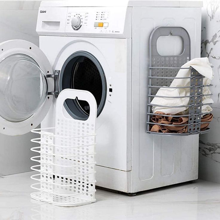 Wall Mounted Foldable Laundry Basket
