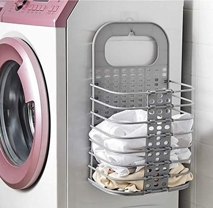 Wall Mounted Foldable Laundry Basket