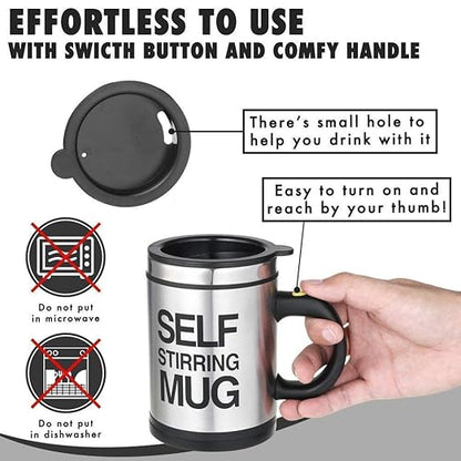Self Stirring Coffee Mug