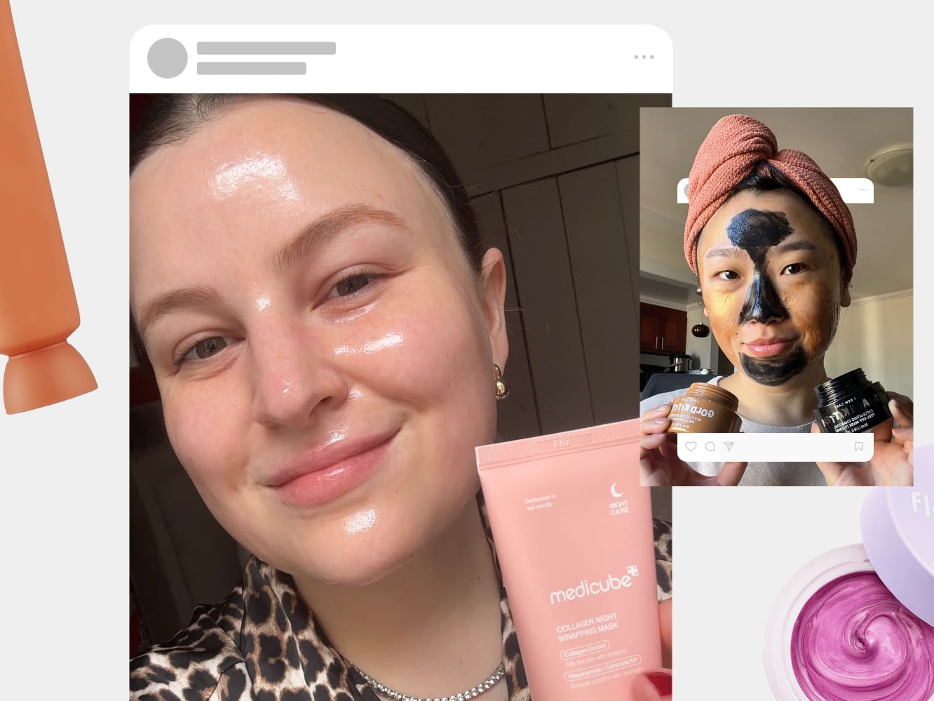 Collagen Night Wrapping Peel Off Mask