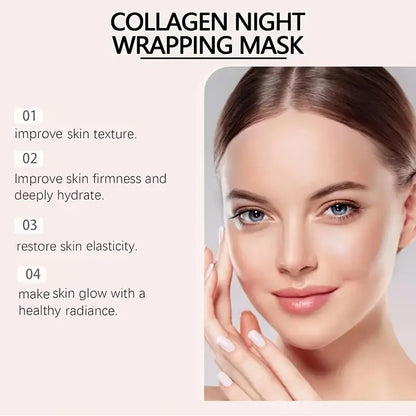 Collagen Night Wrapping Peel Off Mask