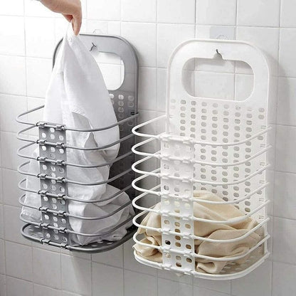 Wall Mounted Foldable Laundry Basket
