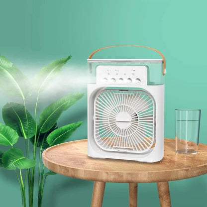 Rechargeable Battery Operated Mini USB Fan With Mist Water Spray