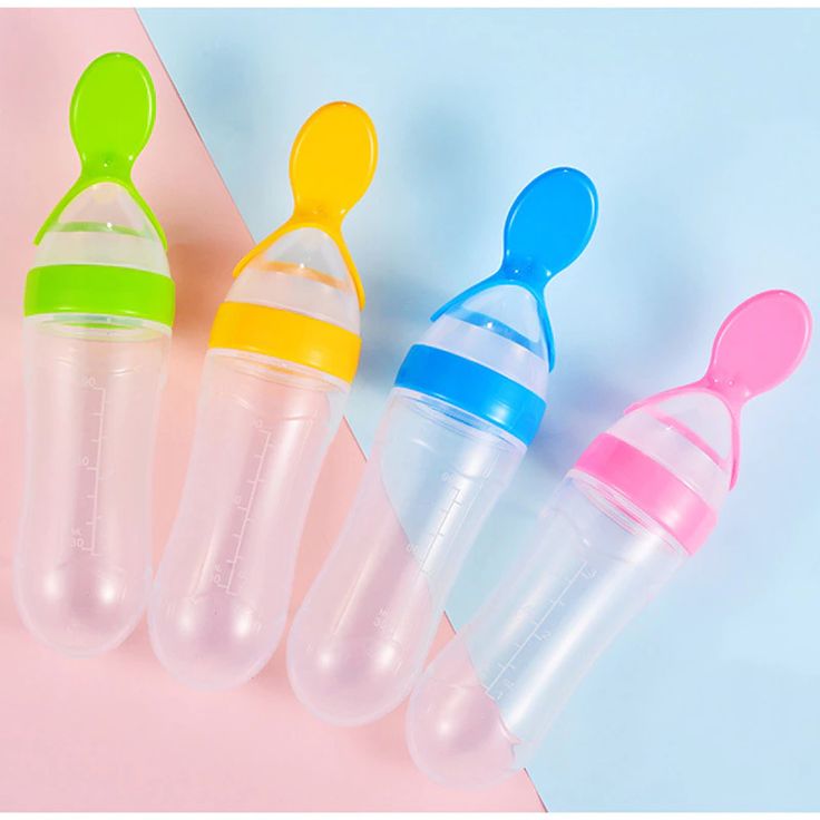 Premium Baby Food Squeeze Feeder Spoon
