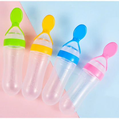 Premium Baby Food Squeeze Feeder Spoon