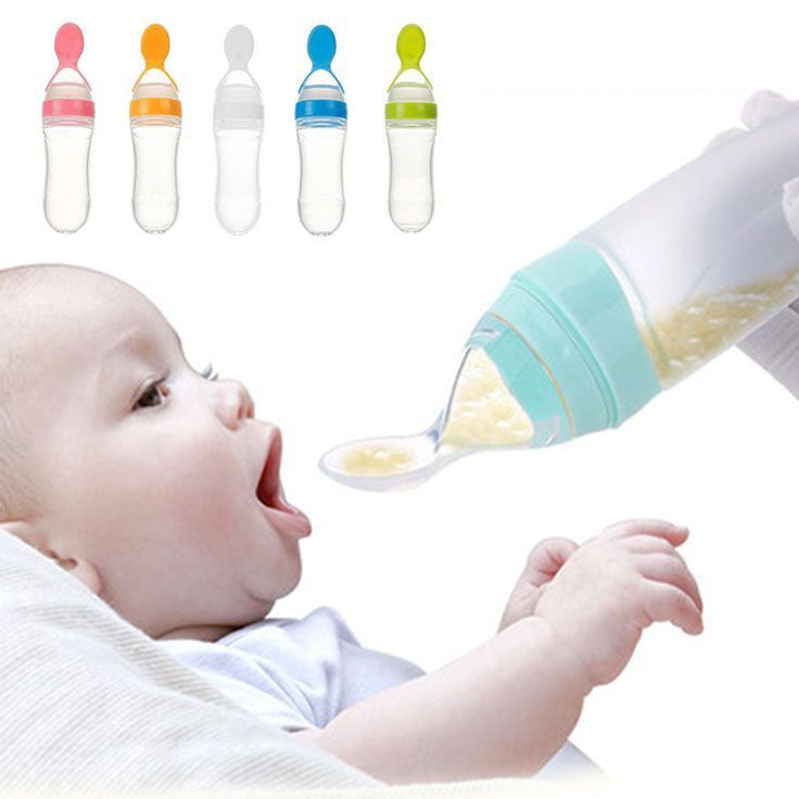 Premium Baby Food Squeeze Feeder Spoon