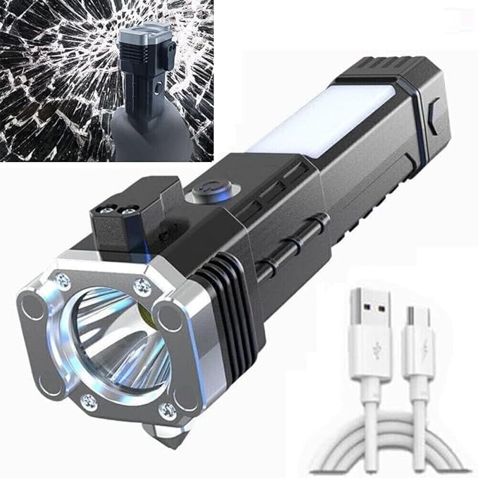 Portable Rechargeable Torch LED Flashlight